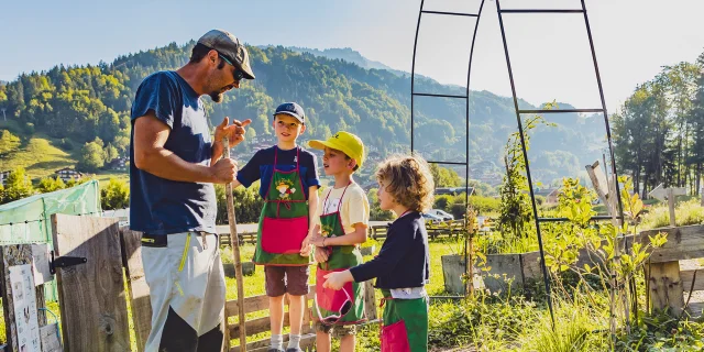 E18 B34i1036 Petits Fermiers C.cattin Alpcat Medias Le Grand Bornand