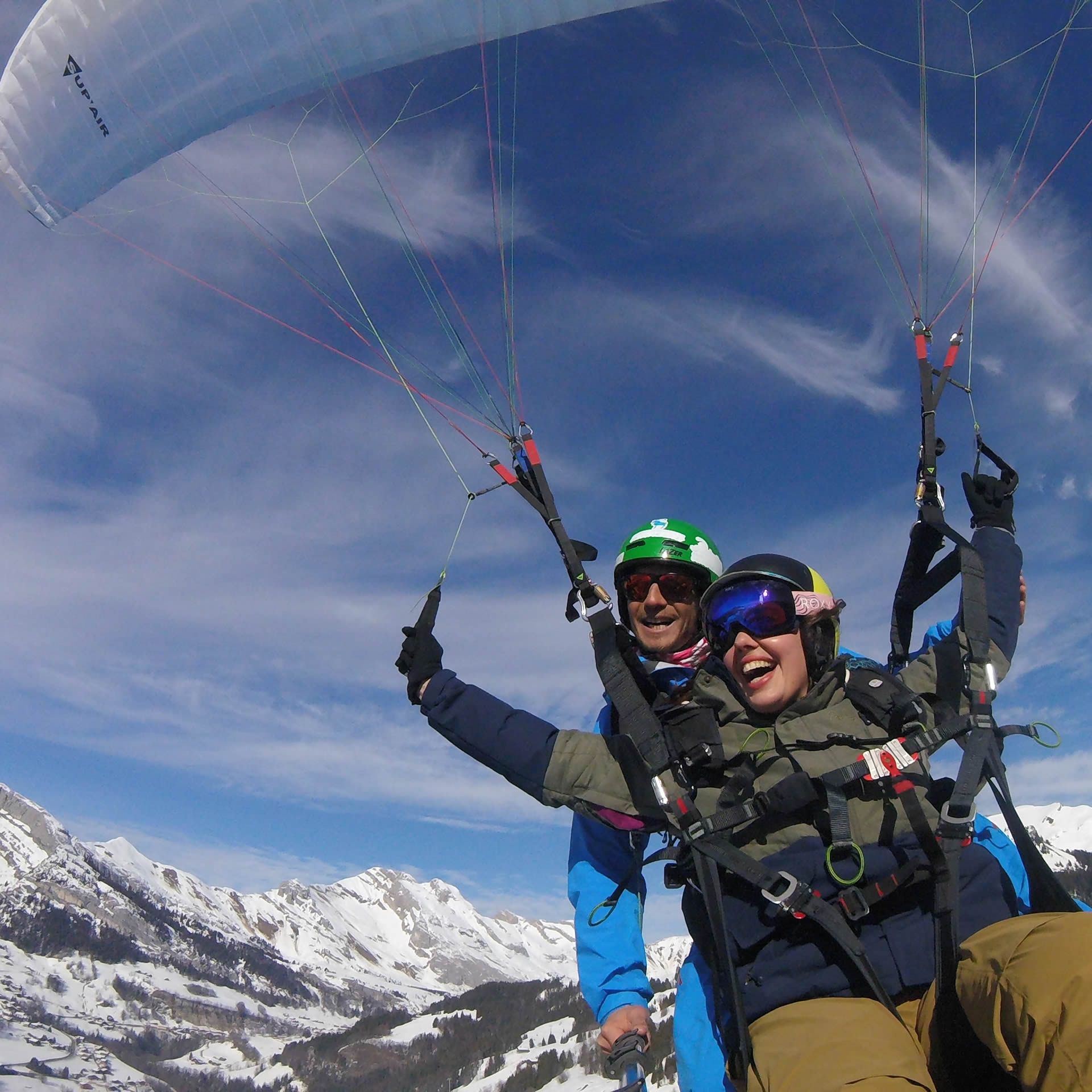Tandem introduction flight