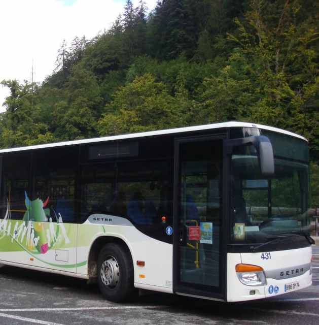 Skibus-Navettes station