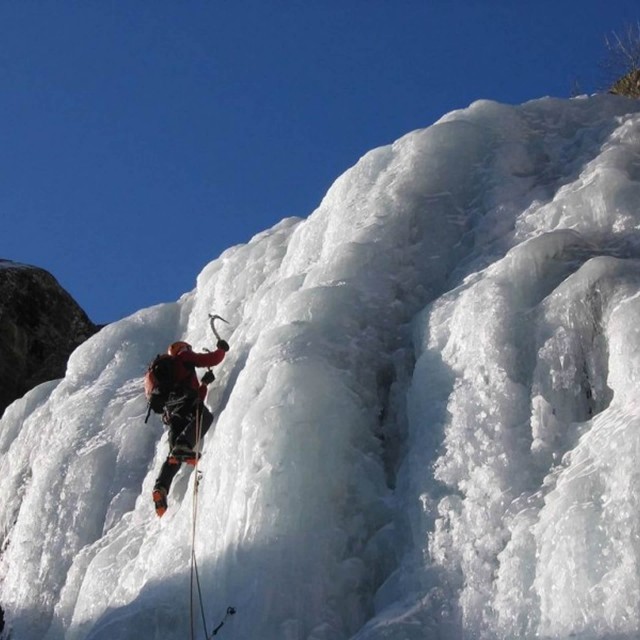 Ice climbing