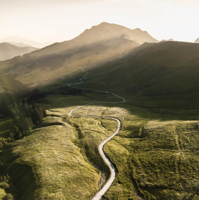 Mountain passes nearby