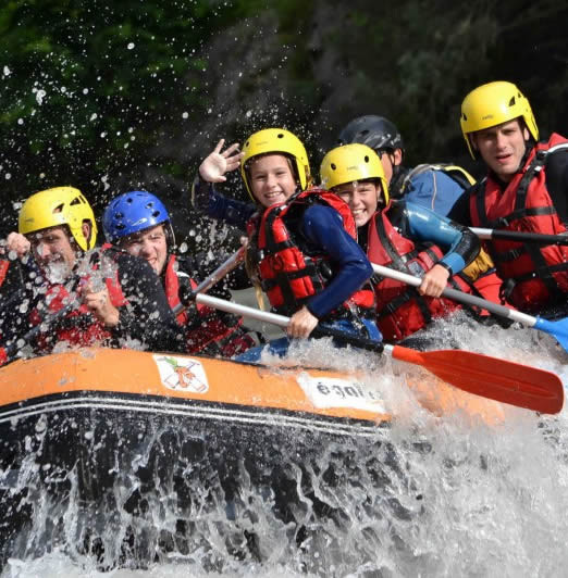 Rafting, Canyoning, Hydrospeed