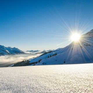 Ski Coucher De Soleil Le Grand Bornand Activités Haute Savoie