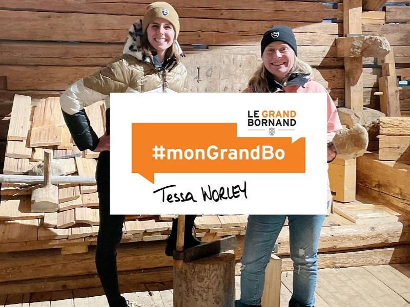 #mongrandbo avec Tessa Worley - Maison du patrimoine