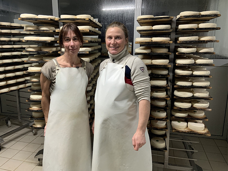 #mongrandbo avec Tessa Worley - rencontres et travail à la ferme