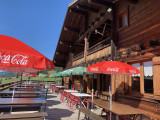 Restaurant d'altitude d'été La Duche sur la route du Col des Annes