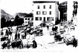 Le marché au reblochon début XXème siècle