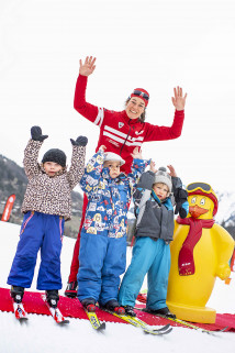 cours de ski - garderie - repas avec le club piou piou nordic