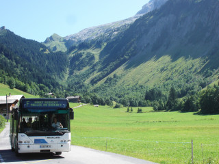Horaires des skibus internes Le Grand-Bornand hiver 2024-2025