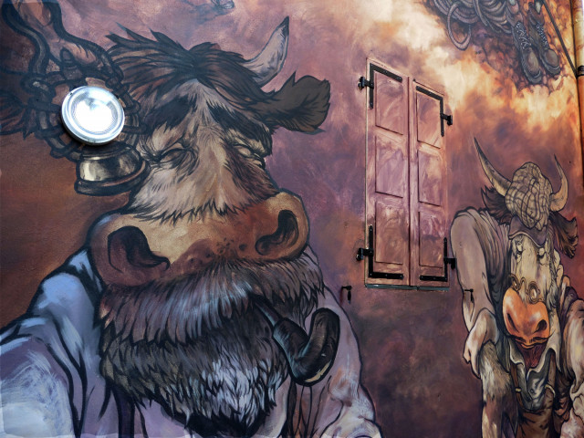 Cow Art : The Cordée from father to son