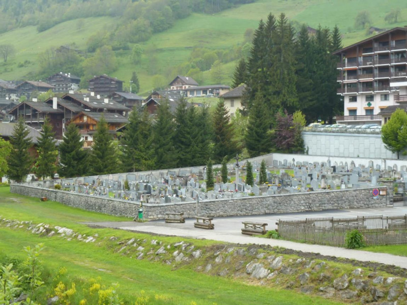 Emplacement du cimetière actuel