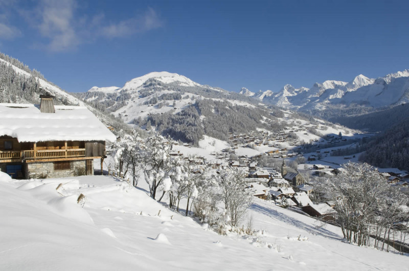 Le Grand-Bornand Village l'hiver