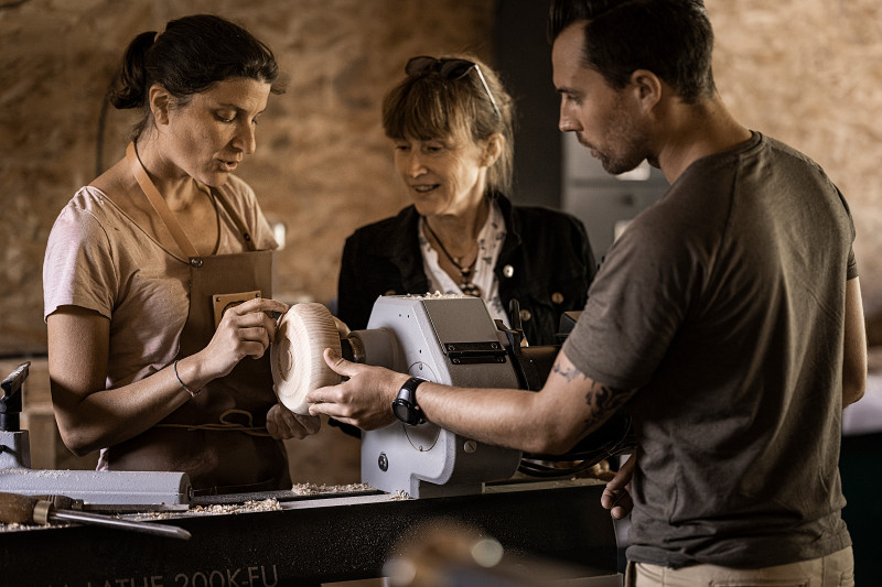 rencontre artisans - l'atelier du mont 2