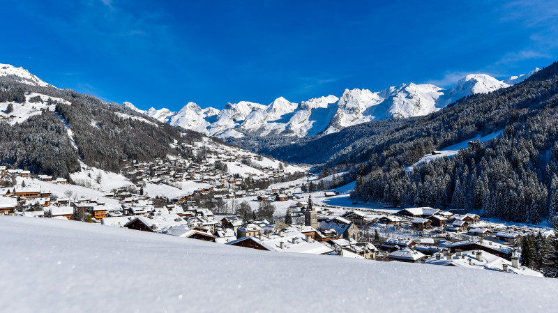 Le Grand-Bornand Village en hiver