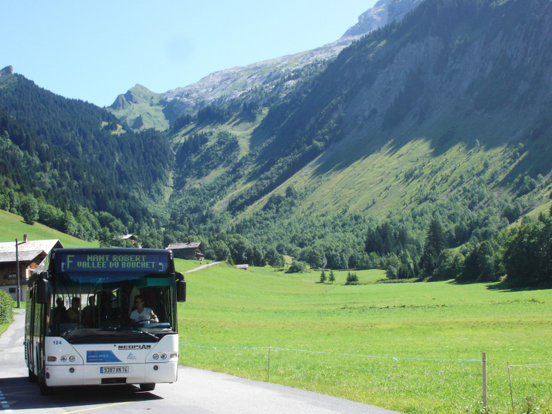 Horaires des skibus internes Le Grand-Bornand hiver 2024-2025