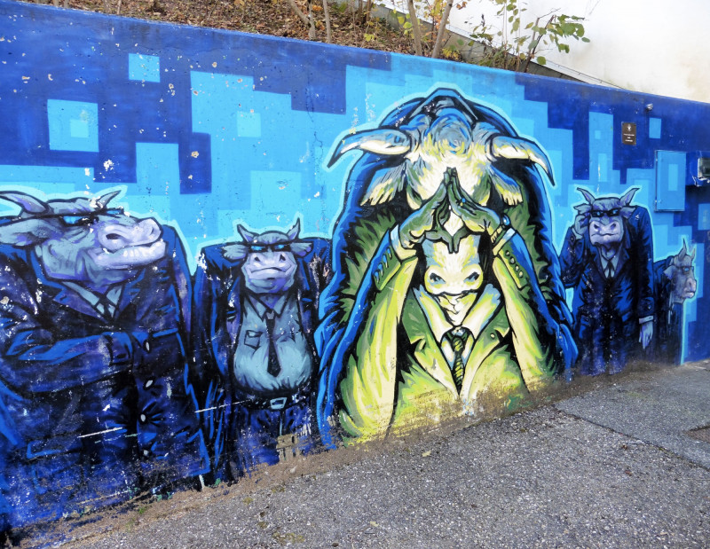 Cow Art : The Rumin-Man