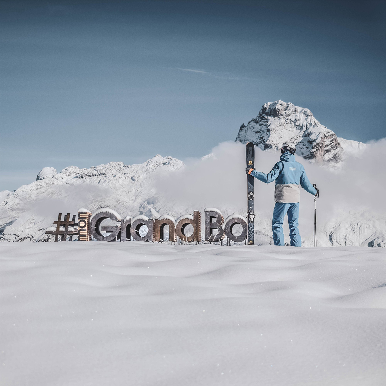 #mongrandbo-legrandbornand-aravis-hiver-skialpin-domaineskiable - © Christopher CHABOD 
