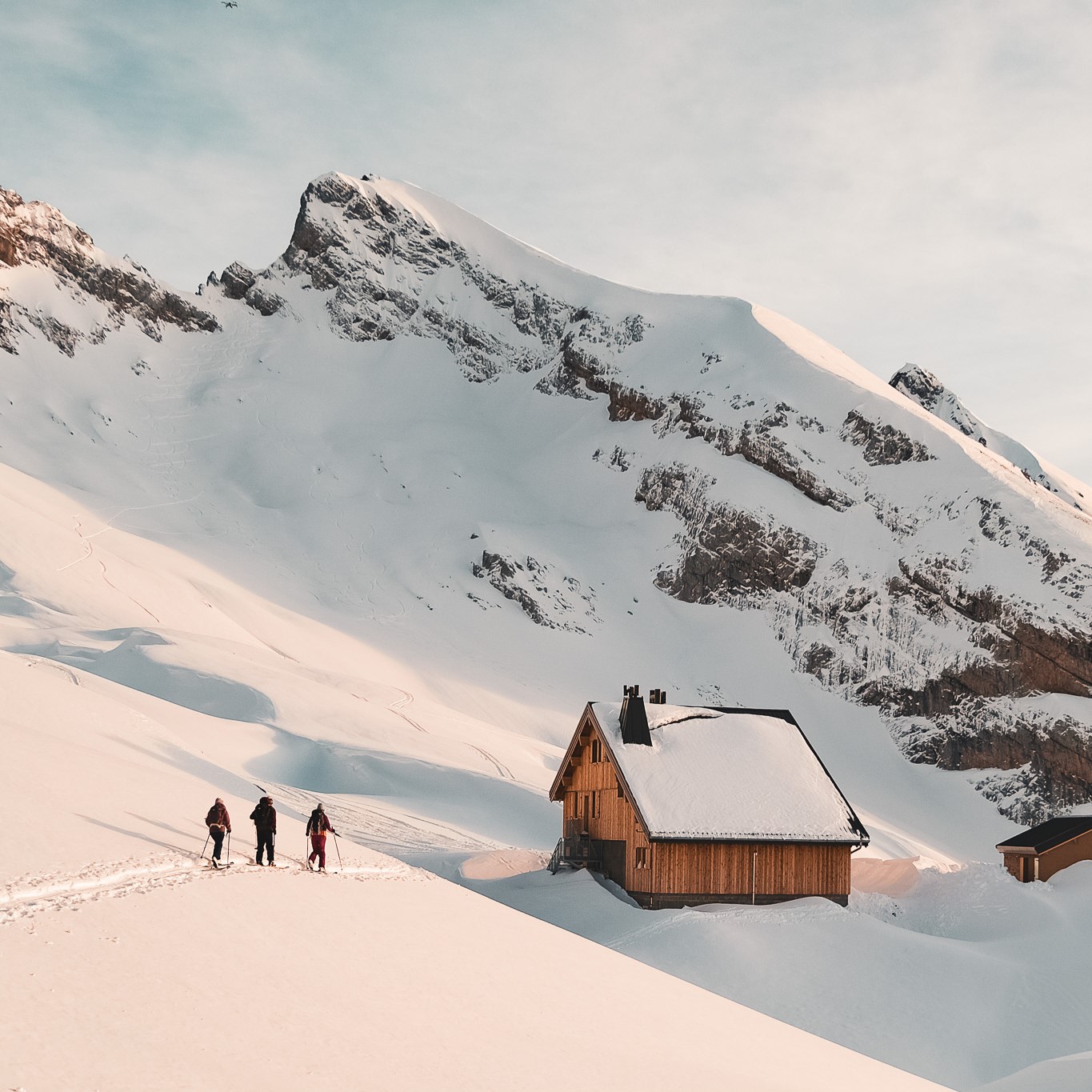 Arrivée au refuge Gramusset - © P.Guilbaud