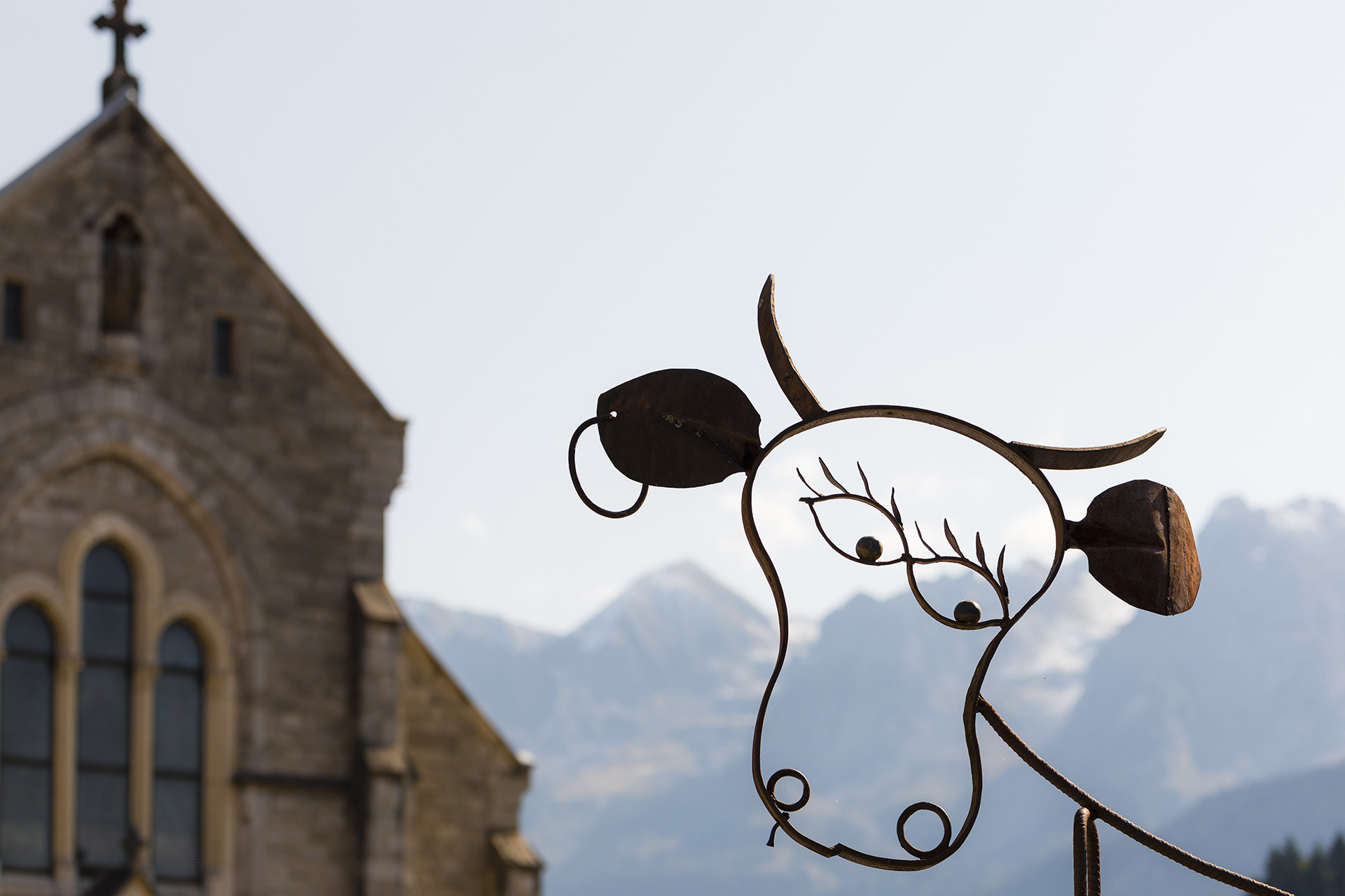 art-vache-le-grand-bornand - © C. Cattin