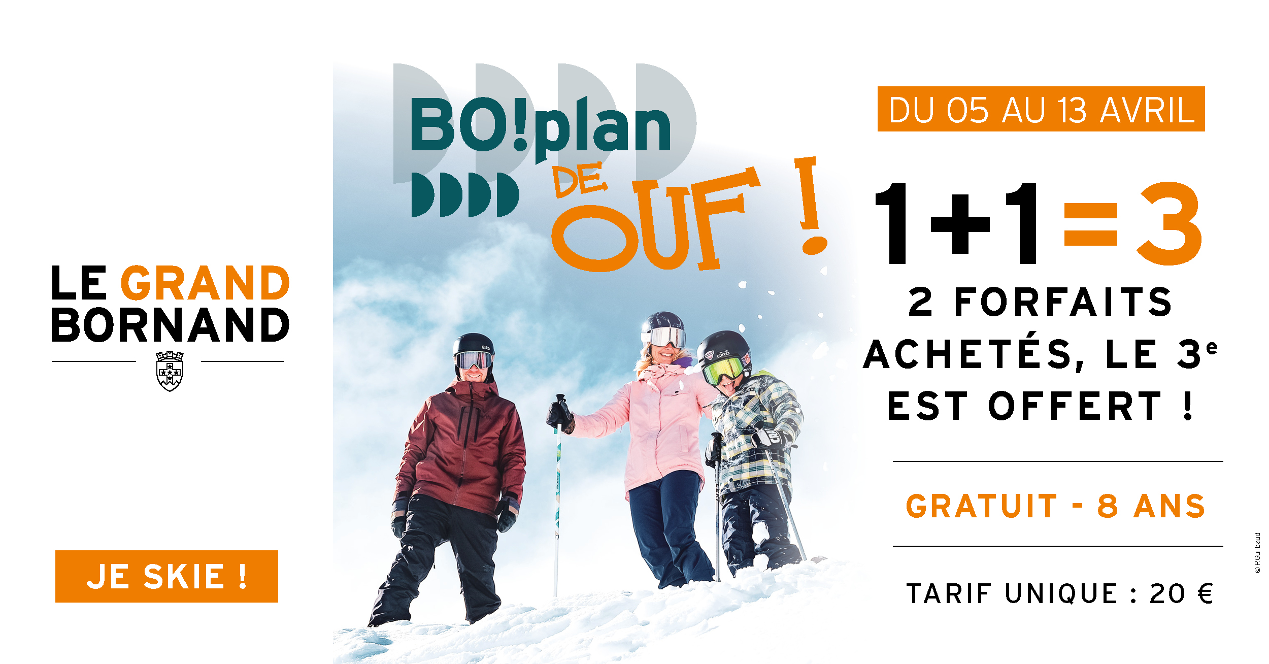 BO!plan de OUF ! 1+1=3 - © Le Grand-Bornand Tourisme