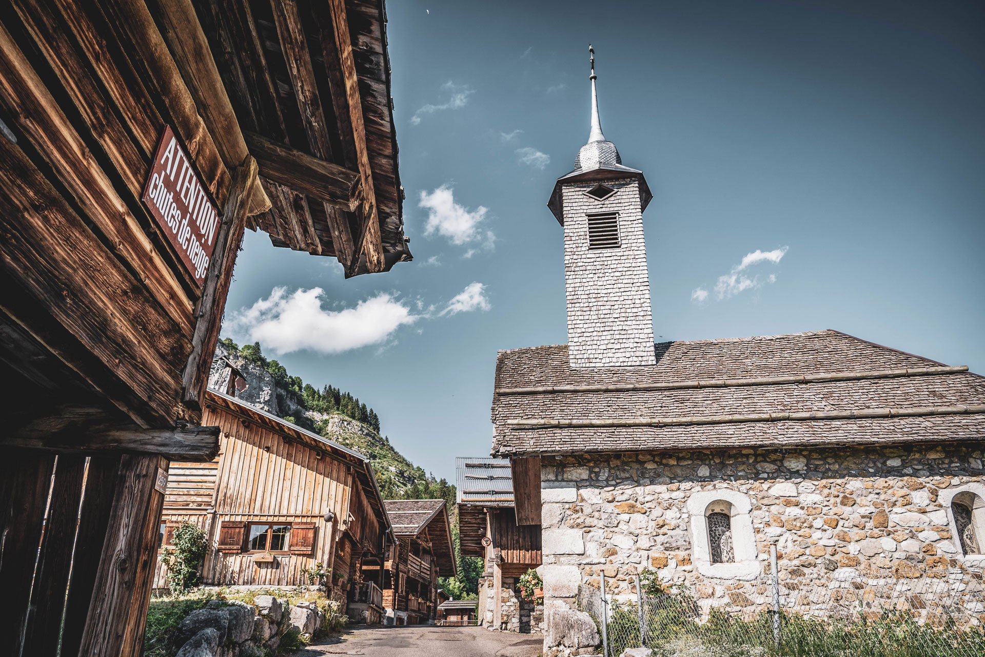 Chapelle du vieux Chinaillon - © Esprits Outdoor