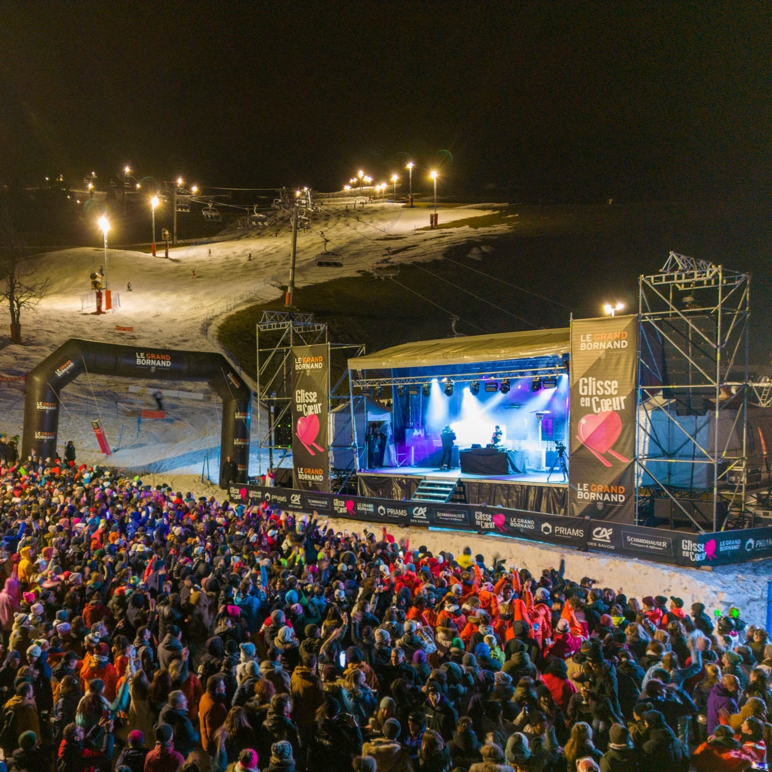 Concert Glisse en Coeur - © J.M. Favre