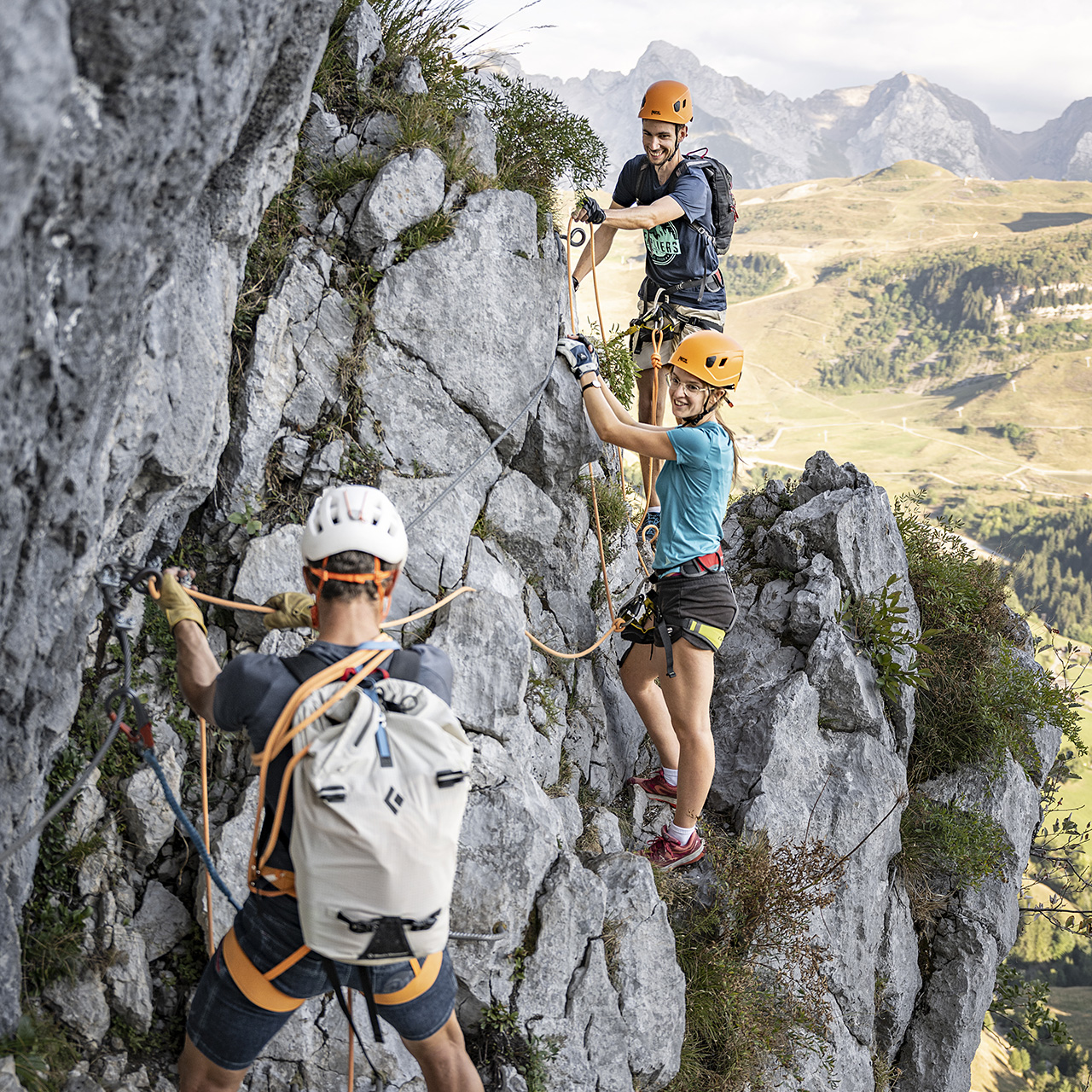 Escalade - La Tour du Jallouvre - Le Grand-Bornand - © T.Vattard