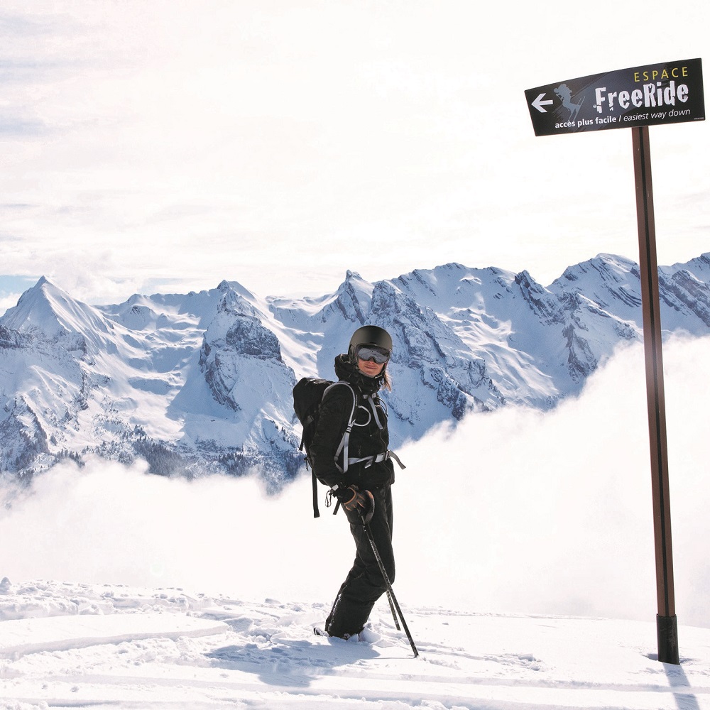 Espace freeride - © M.A. Verpaelst
