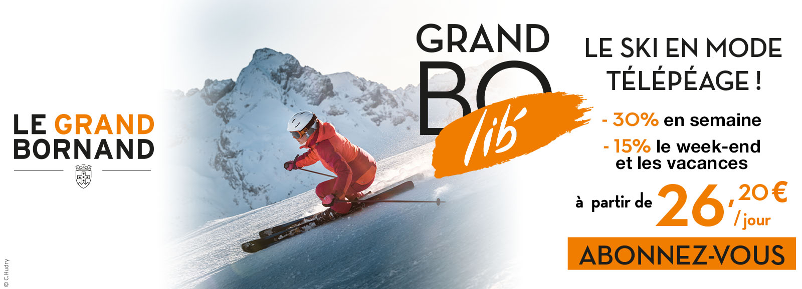 Forfait Ski Grand-Bo Lib