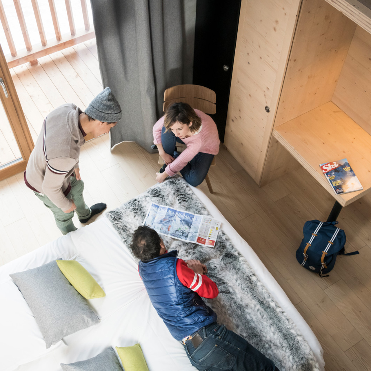 hébergement-chambre-carte-préparation-hiver-sports-legrandbornand - © David MACHET