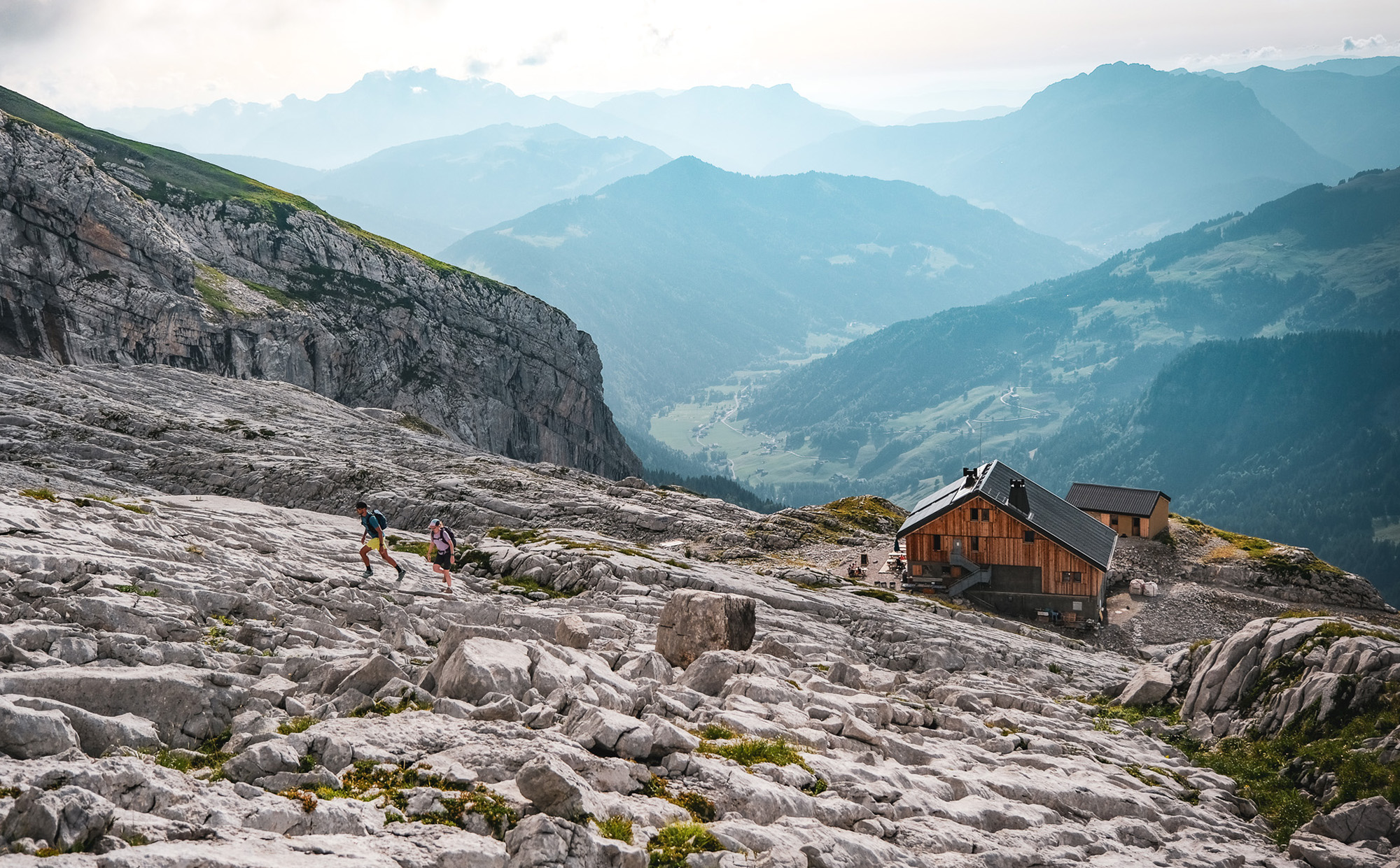 le-refuge-de-gramusset-la-pointe-percee-le-grand-bornand-tourisme - © P.Guilbaud