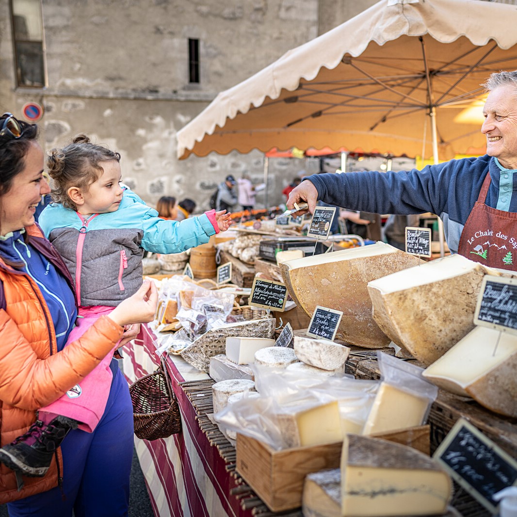 Marché au Grand-Bornand - © T.Vattard