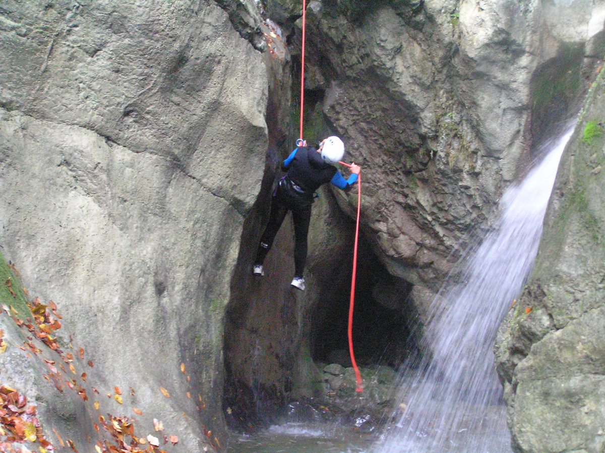 Canyoning avec un guide