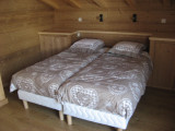 Chambre avec lits simples/Bedroom with single beds-Perrissin Thierry-Le Grand-Bornand