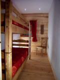 Chambre avec lits superposés/Bedroom with bunk beds-Buissière n°2-Le Grand-Bornand