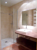 Salle de bain avec douche/Bathroom with a shower-Buissière n°2-Le Grand-Bornand