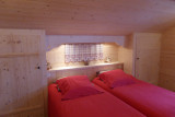 Chambre avec lits simples/Bedroom with single beds-Clé des champs (Les Gentianes)-Le Grand-Bornand