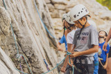 Séance d'escalade au Grand-Bornand pour les 8-12 ans