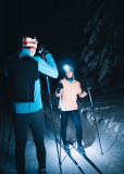 Ski Nordique en nocturne Le Grand-Bornand
