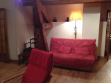 Séjour avec canapé/Living room with a sofa-Chez Mme Jaillet-Le Grand-Bornand