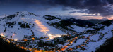 ski et nouvelles glisses en nocturne au Grand-Bornand