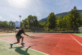 Court de tennis au Grand-Bornand