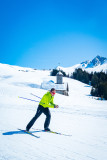 Ski de fond avec un moniteur ESF