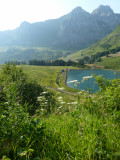 Le lac de la cour