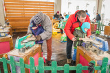 Atelier Bambin des bois au Grand-Bornand