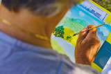croquis et aquarelle en pleine nature