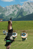 Tir à l'arc au Grand-Bornand