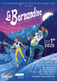 La Bornandine, course populaire de ski de fond en nocturne et en duo
