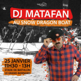 Concert : DJ Matafan_Le Grand-Bornand