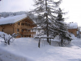 le chalet l'hiver